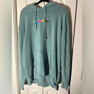 David’s Vlog Vlog Squad Green Hoodie size xl